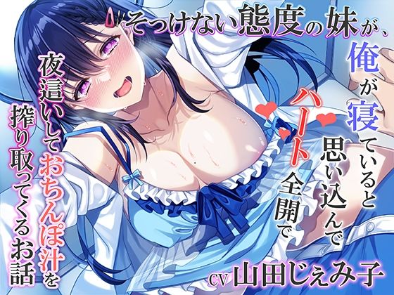 そっけない態度の妹が、俺が寝ていると思い込んでハート全開で夜●いしておちんぽ汁を搾り取ってくるお話  エロ画像289932