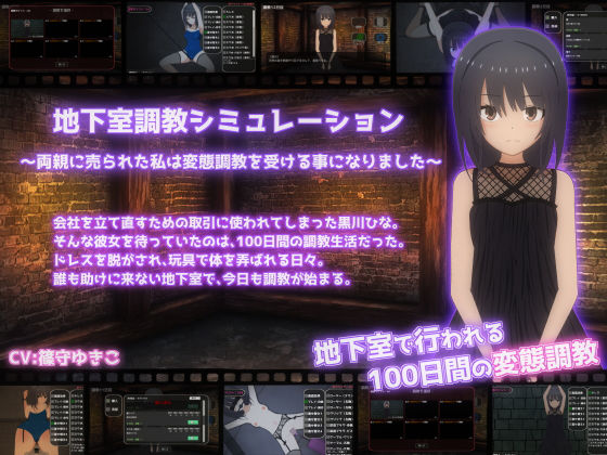 地下室調教シミュレーション〜両親に売られた私は変態調教を受ける事になりました〜  エロ画像334757