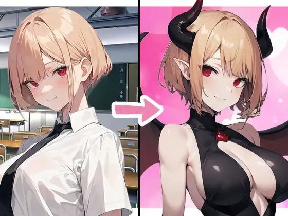 王子様系ハーフサキュバス先輩  エロ画像401848