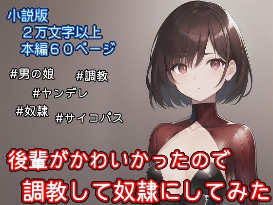 【小説版】後輩がかわいかったので調教して奴●にしてみた  エロ画像738579